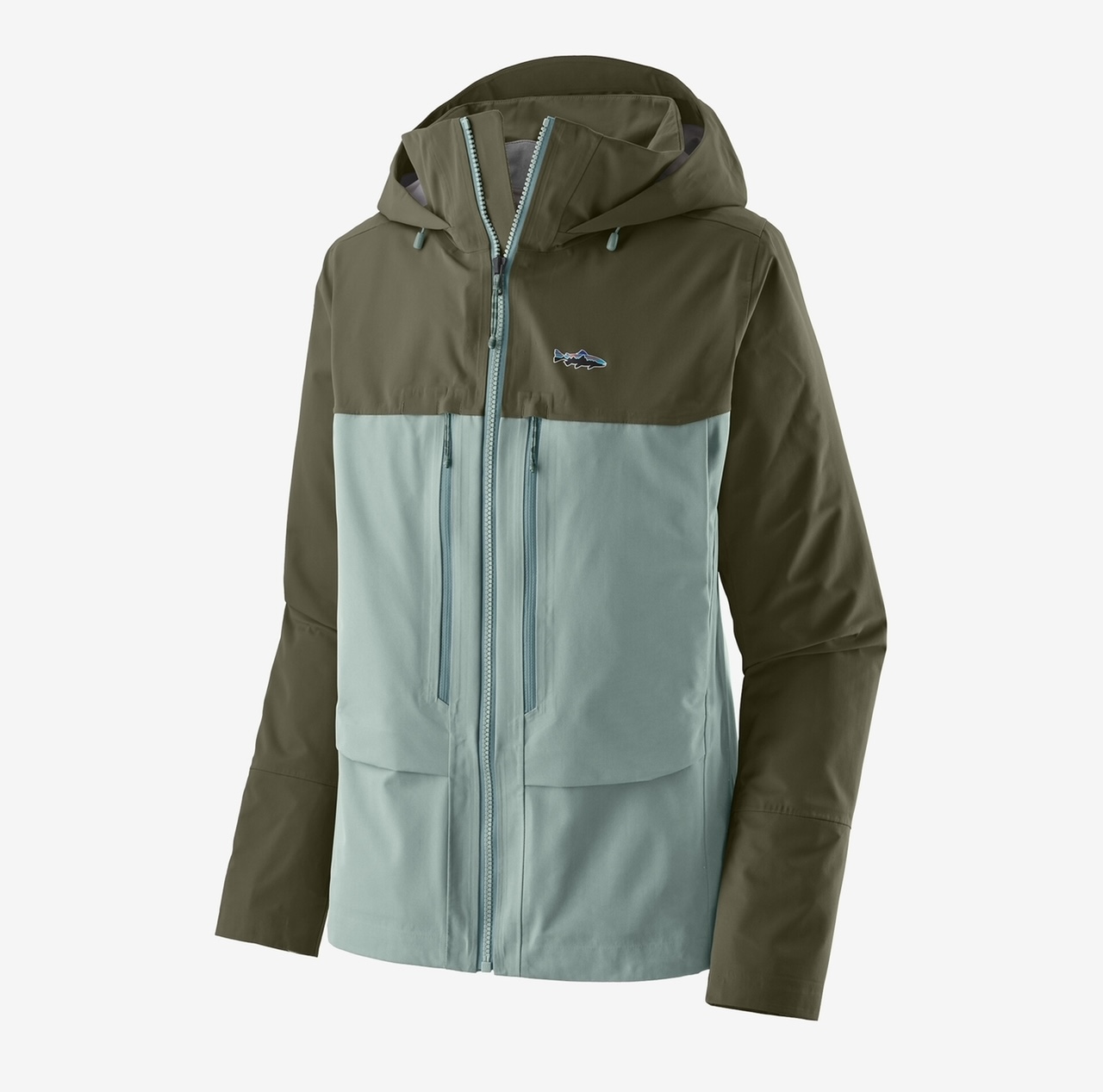 Patagonia W's Swiftcurrent Wading Jacket - Thermal Blue - Medium